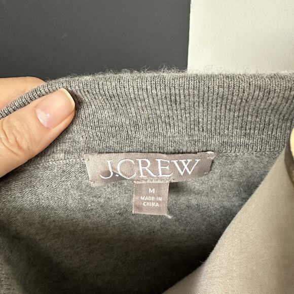 J.Crew Featherweight Cashmere-blend Polo Shirt Long Sleeve Sweater - Picture 8 of 9